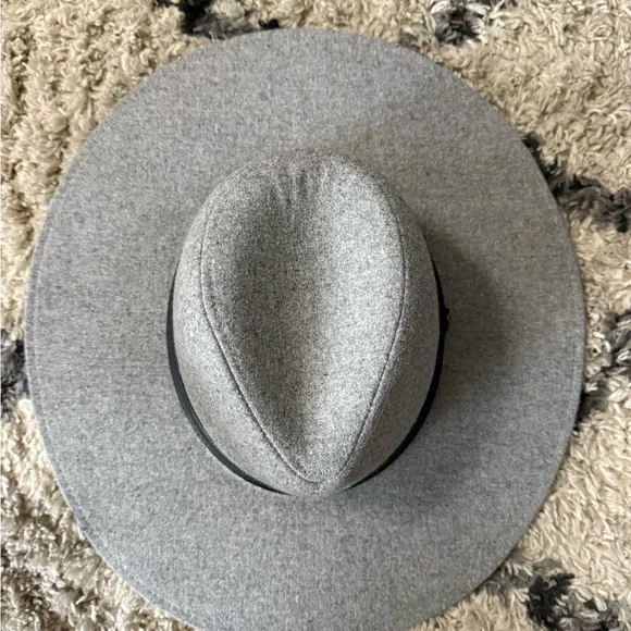 Forever 21 Gray Fedora Hat - Picture 3 of 7
